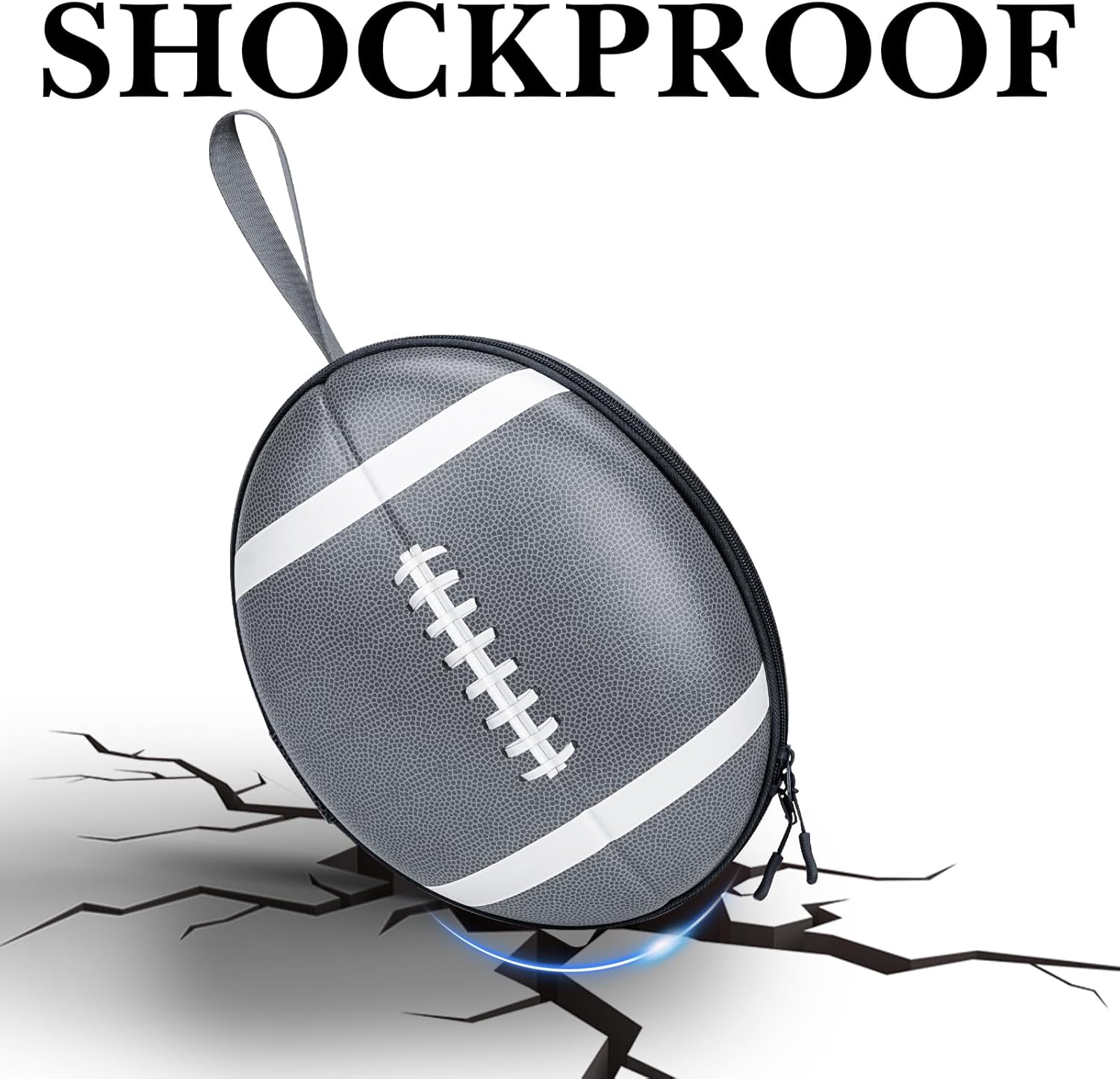 Linkidea Hard Shell Carrying Case Compatible with Meta Quest 3 Original Headset, Drop and Scratch Proof Portable Bag, VR Headset Rugby Storage Case, Suitable for Travel and Home Storage