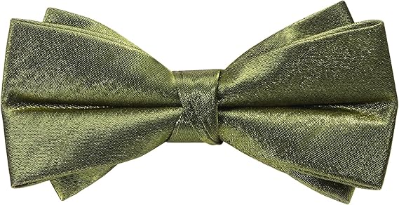 Bow Tie for Men Adjustable Pre Tied Bowties Satin Polyester Bow Ties Solid Color Butterfly Bowtie for Party Wedding Banquet