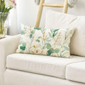 Artoid Mode Green Eucalyptus Leaves-Cushion Cover, 30x50 cm Seasonal Decorative Pillow Case Cover Sofa Living Room Decor