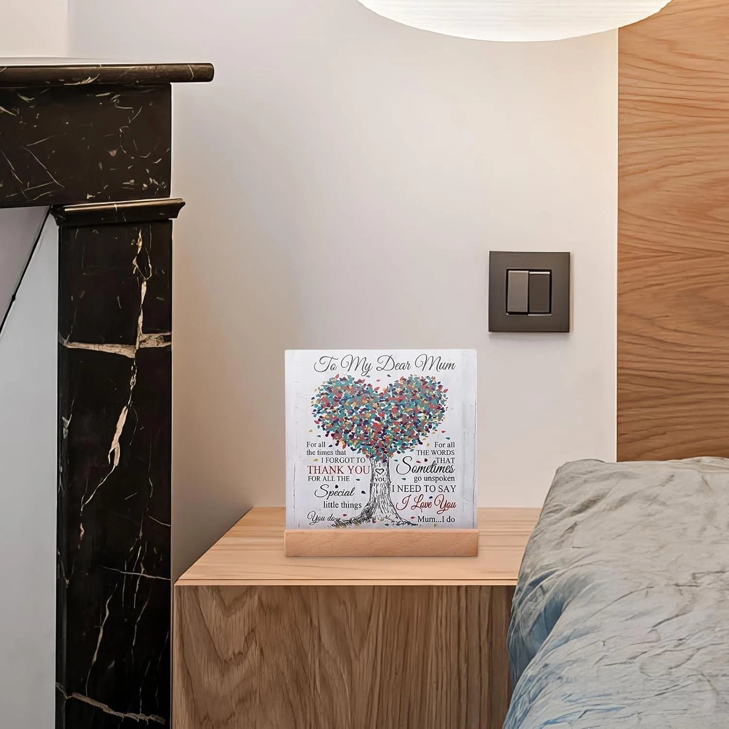 Mother's Day Gifts for Mum, Desk Decor Sign Personalised Mothers Day Gift