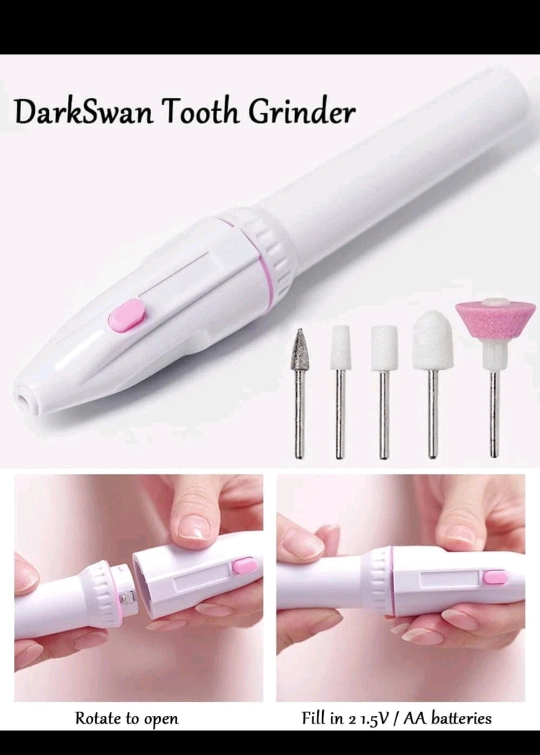DarkSwan Tooth Grinder, Dental Electric Small Grinder, Polishing And Repairing Tool