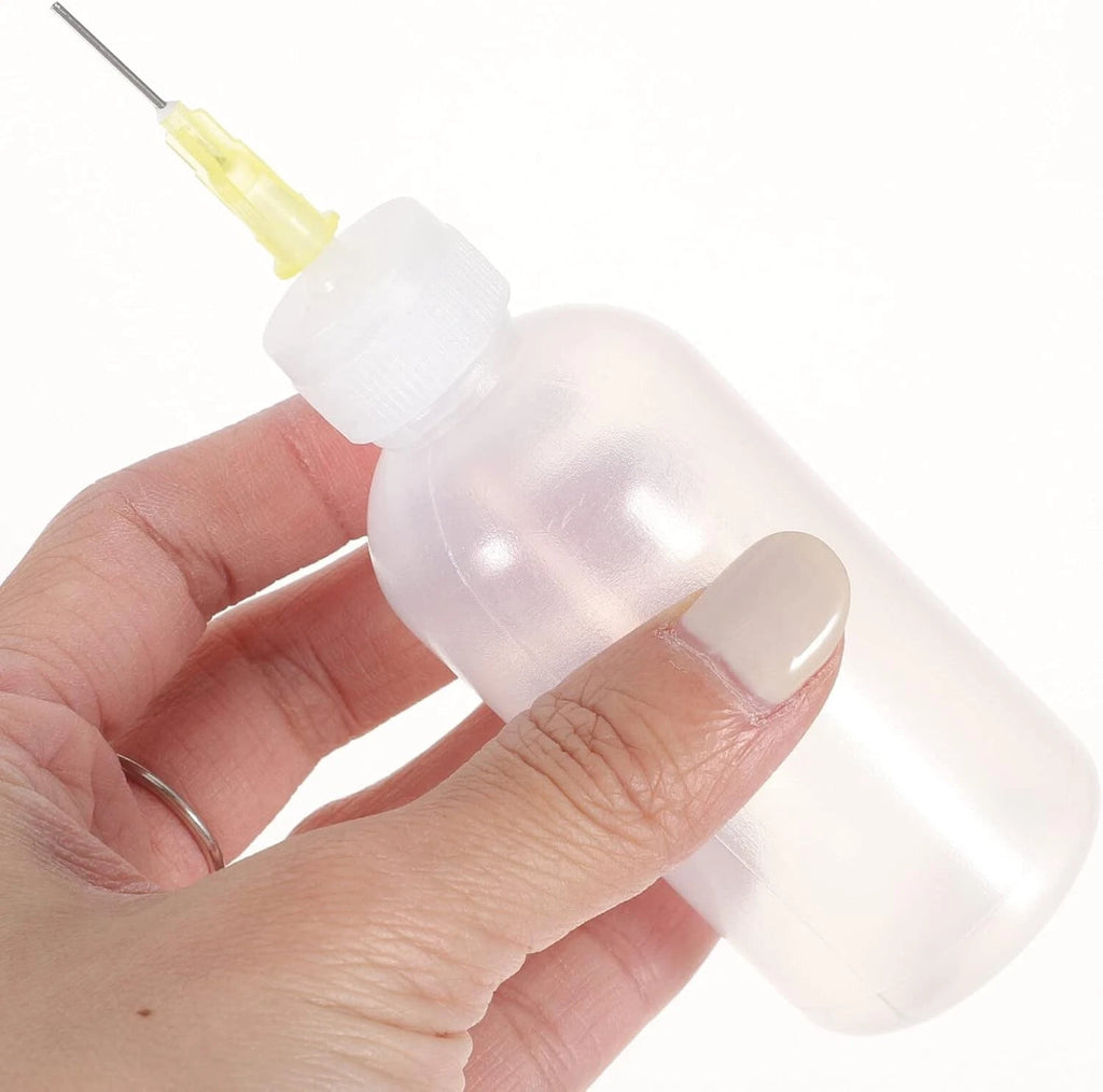 6 Pcs Dispensing Bottle- Perfect for Applying Henna or Patterns on anything