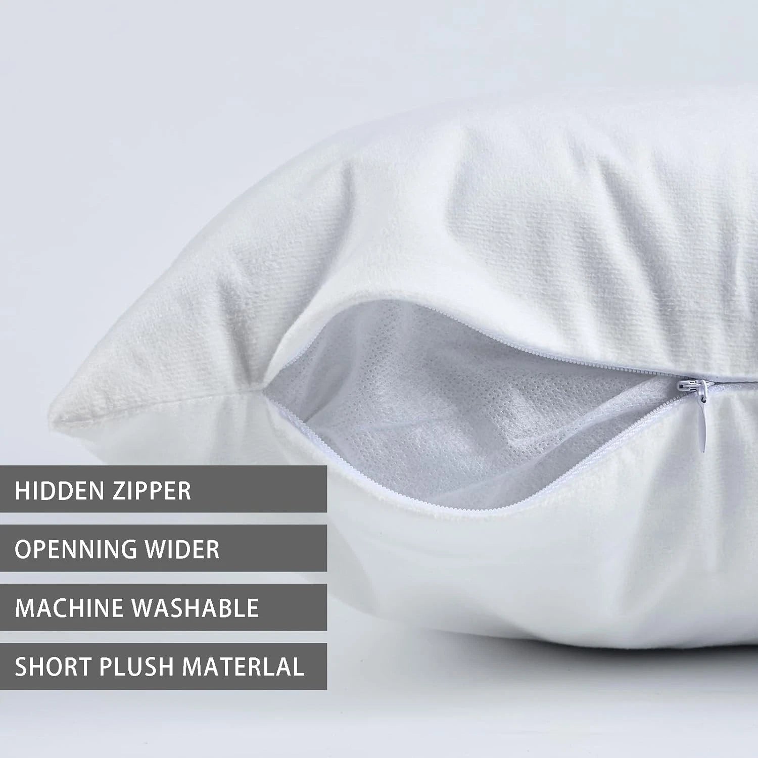 Snylcce Brown Cream Grey Teal Floral Cushion Covers - 30cm x 50cm